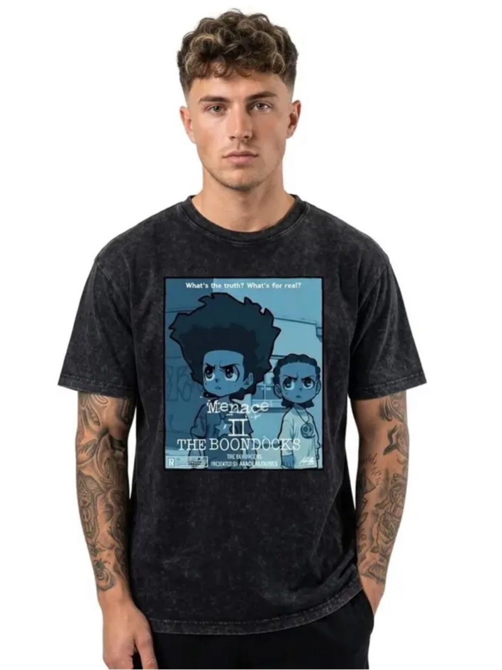 Original The Boondocks Menace T-Shirt – Medium